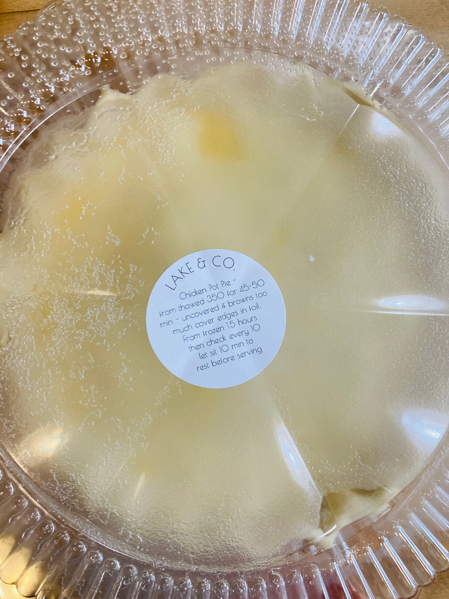 Lake & Co. - Chicken Pot Pie
