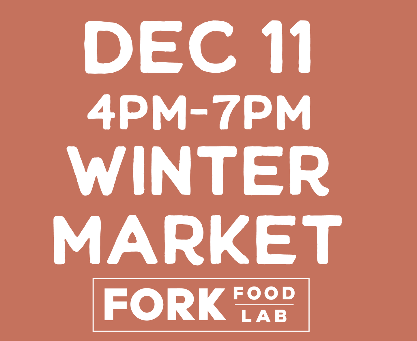 Winter Market Ticket