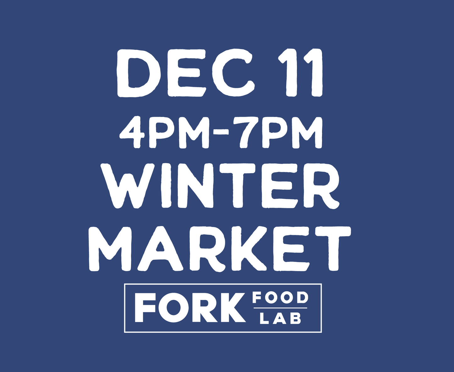 Winter Market Ticket