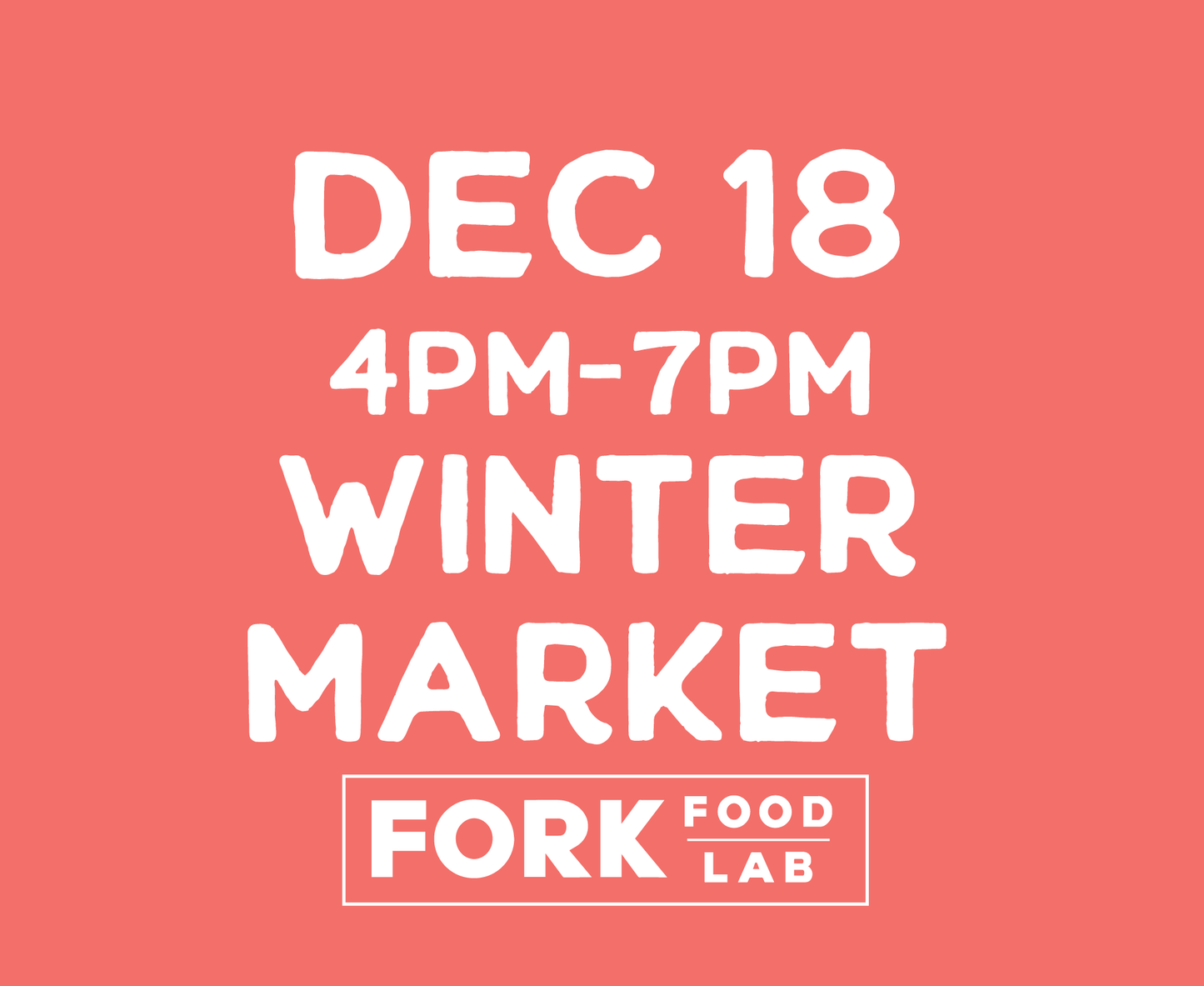 Winter Market Ticket